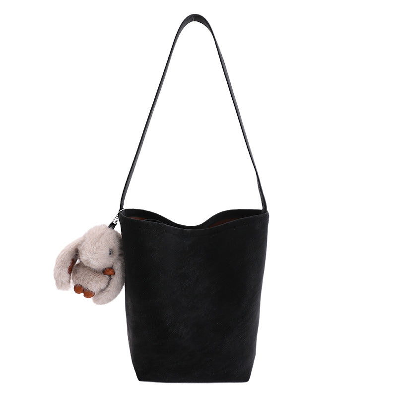 new arrival bag for women 2025fall and winterniche styleeasiest for match shoulder bagtrendy large capacity bucket bag tote bag