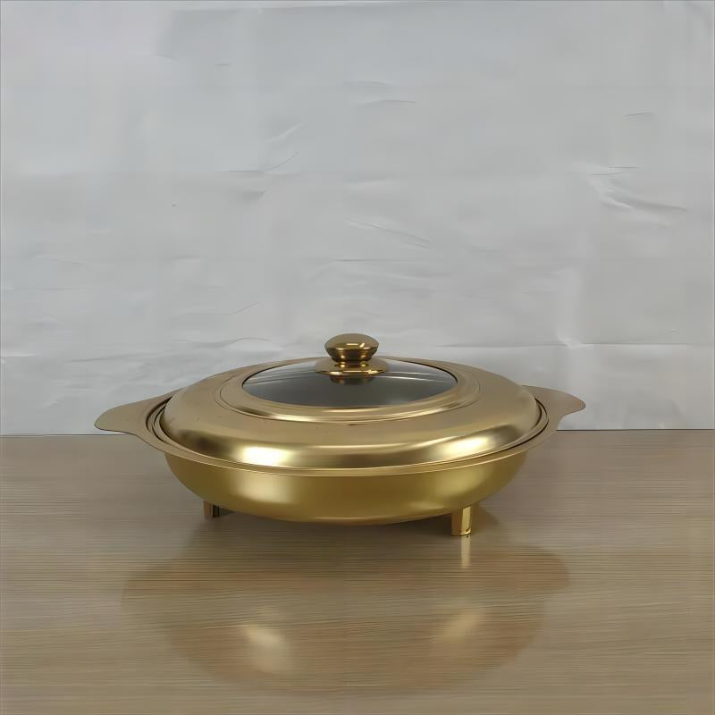 exclusive stainless steel square dining stove visual cover buffet stove detachable combination foot grilled fish alcohol stove