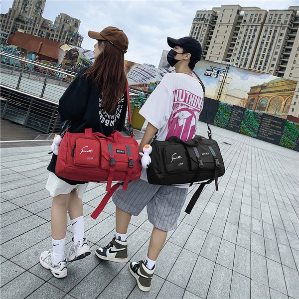 Cross-border travel bags Men's and women's portable wet and dry separation sports fitness bag Large capacity shoulder crossbody light duffel bag
