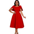 D498  new arrivalfashionelegant socialite banquet party large swing dress cloak exportdress