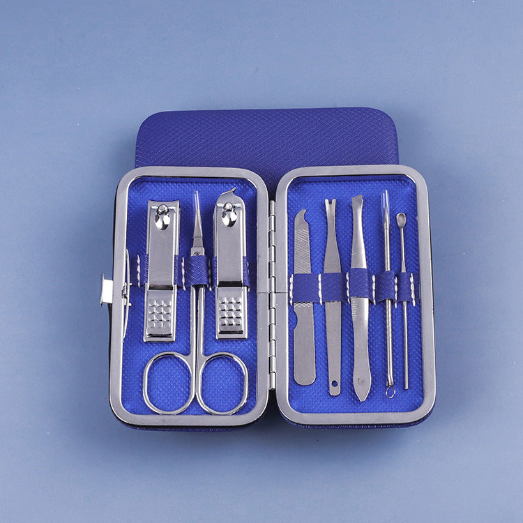 19-piece manicure set: nail clippers, beauty & pedicure care kit, eagle mouth pliers tool wholesale