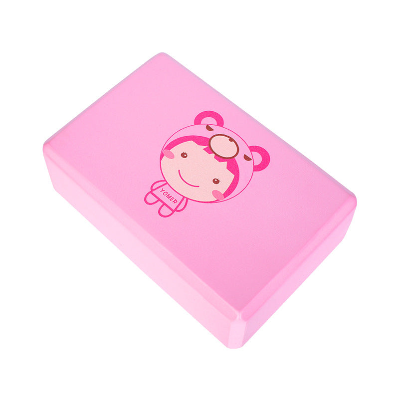 Yoga brick factory printed brick kids dancing special dance practice auxiliary tool foam pressing legs women high density