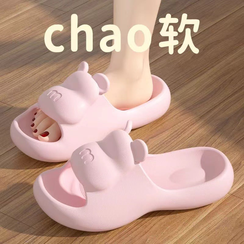 Eva slippers women's summer outwear new arrival women's indoor home internet celebrity hot cartoon cute welfare sandals women