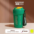 Simple 316 stainless steel octagonal coffee mug - portable cola cup with carry strap, outdoor car vacuum insulated tumbler - customizable