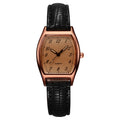 New arrival digital retrofashion women's watch cross-border live broadcast barrel-shaped quartz belt watch women's watch