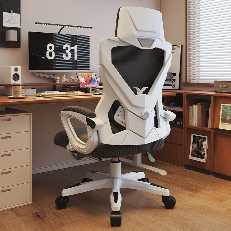 Ergonomic chair adjustable backrest computer chair streamer gaming chair office seat college dorm chair