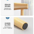 Dining chair for home dining table and chair scandinavian restaurant backrest stool modern rental house imitation solid wood iron horn chair