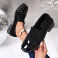 spring/autumn new arrival: plus-size chunky sole leather shoes for cross-border e-commerce. sizes 35-43 available. wholesale options available. dropshipping to  and