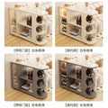 For homecream style bar table floor-standing storage cabinet living room slate sideboard kitchen movable storage cabinet
