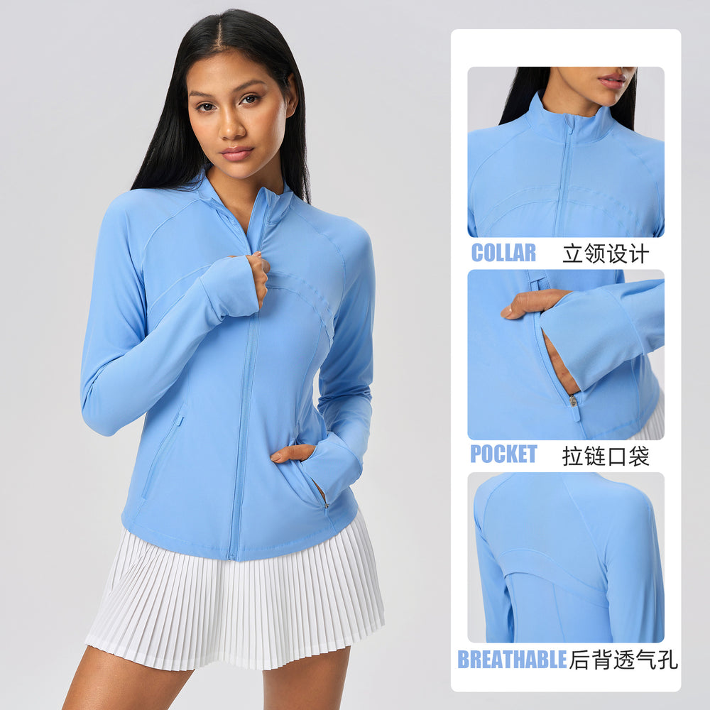 Premium upf 50+ cooling sports sun protection shirt for women - slim fit, outdoor uv protection, model d25013