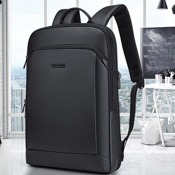 Emperor Paul Backpack Backpack Men's Business Leather First Cowhide Large Capacity Fashion Travel Bag Computer Bag