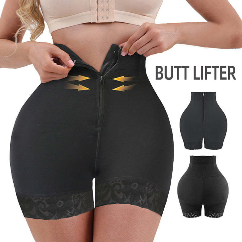 New arrival cross-border butt lifting shaping pants for women, strong butt lift waistband, postpartum plus size shapewear, hip tightening and abdominal tightening waistband pants