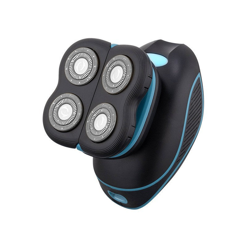 Self-service bald head handy gadget multi-functional hairdressing shaver men's grooming suit washable fast charging bald head machine cross-border