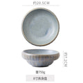 8inch bowl - gray crystal