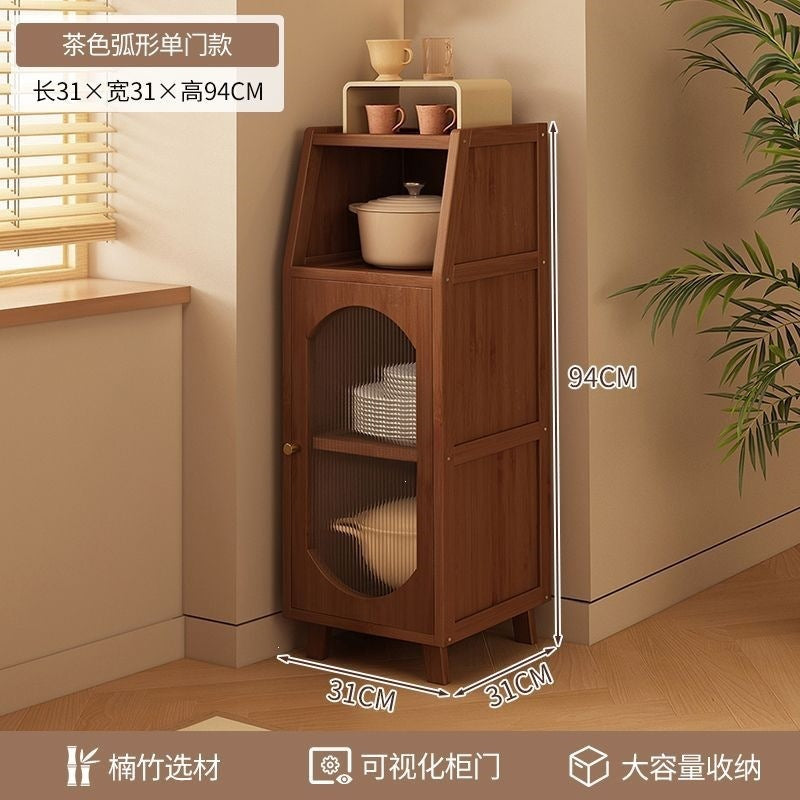 Entrance hall cabinet for home sideboard living room wall-mounted tea cabinet side cabinet multi-functional kitchenware storage rack