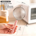 304 stainless steel 9-bead sieve spoon flour soy milk juice filter baking milk tea food supplement colander wholesale
