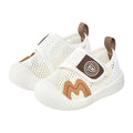 Baby sandals for boys, summer first walker shoes, 0-1-2 years old infant anti-slip soft sole mesh shoes for babies and toddlers, baby girl shoes