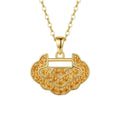 New arrivalpopular hot style copper inlaid zirconium safety lock necklace for women summereasiest for matchfashionelegant titanium steel clavicle chain jewelry