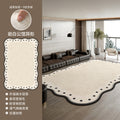 Carpet living room special-shaped modern casual style no-wash and wipeable bedroom high-end sense of asymmetrical floor mat large area full coverage