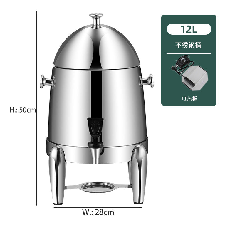 Coffee tripod, restaurant commercial beverage bucket Stainless steel visual beverage machine Juicer Korean, juice tripod