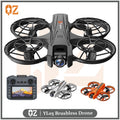 yl05 brushless drone - large screen remote control, hd aerial photography, optical flow positioning, obstacle avoidance, long-endurance remote control aircraft
