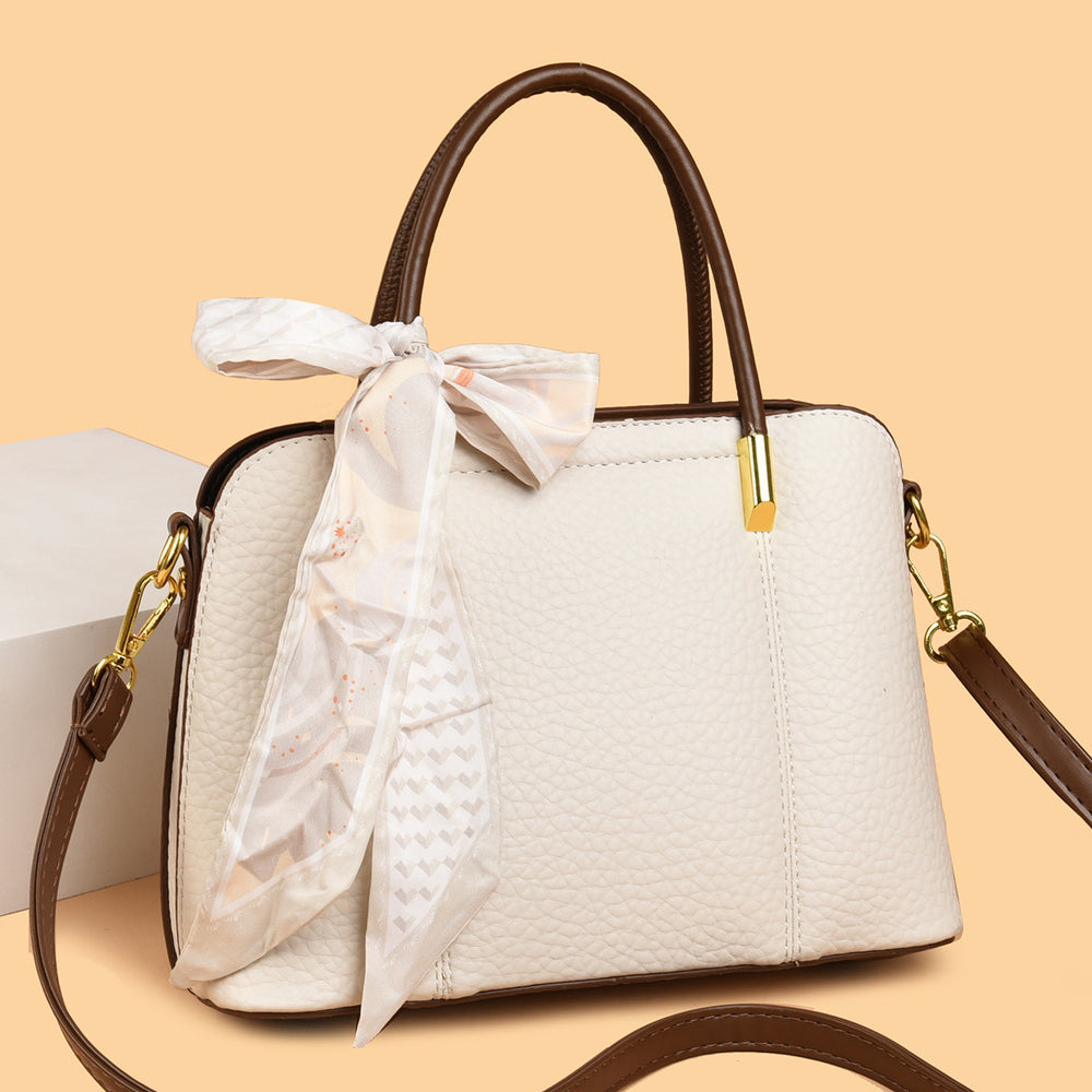 new arrival women's bag retro large capacity bag women's casualfashion crossbody bag silk scarf easiest for matchcasualsatchel bag