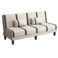 Sofa bed can be folded and used as a double or three-person multi-functional simple rental room bedroom lazy living room fabric sofa