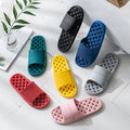 Home bathroom leak quick-drying bathroom hotel sandals indoor soft bottom floor sandals for men and women summer