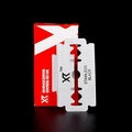 Authentic xirui stainless steel razor blades - classic manual shaving blades, double-sided blades for barbershop use