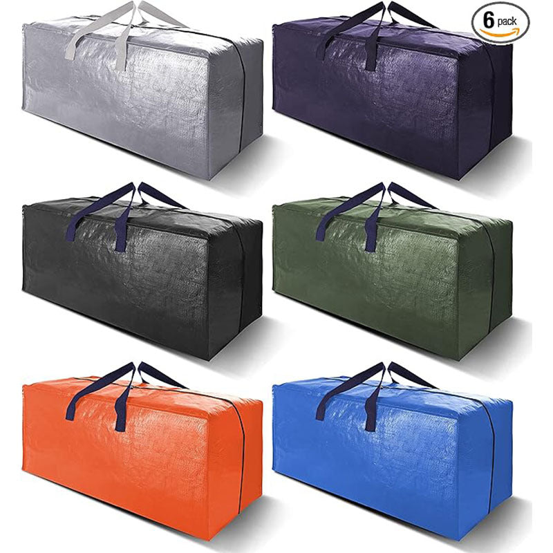 Storage bag for quilts and clothes, portable shoulder moving bag, large-capacity waterproof luggage in household dormitory.