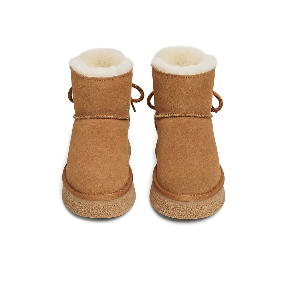 Thick sole snow boots for women 2026new arrival autumn winterfleece-linedthickenednon-slip short boots northeast heattech cotton shoes best selling