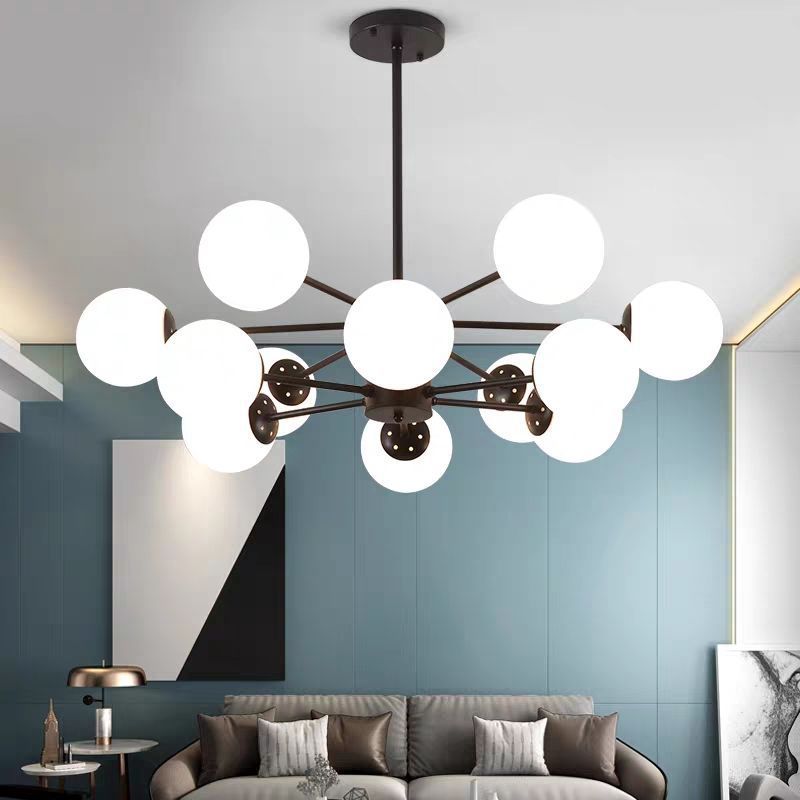 Nordic led pendant light - modern minimalist style for living room,  new arrival, bedroom main light, gold magic bean lamp