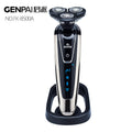 Floating three-blade electric shaver, full body washable men's razor, multi-functional beard razor, washable razor