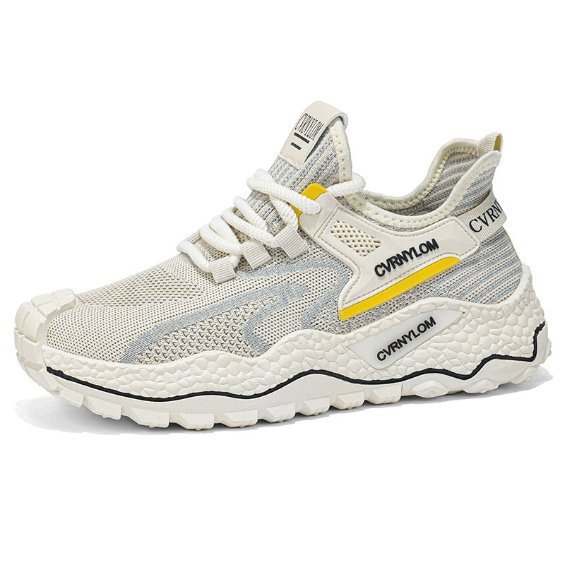 2026 summer new arrival: men's hollow-out mesh shoes - breathable, stylish, versatile dad shoes, casual athletic running sneakers, trendy footwear