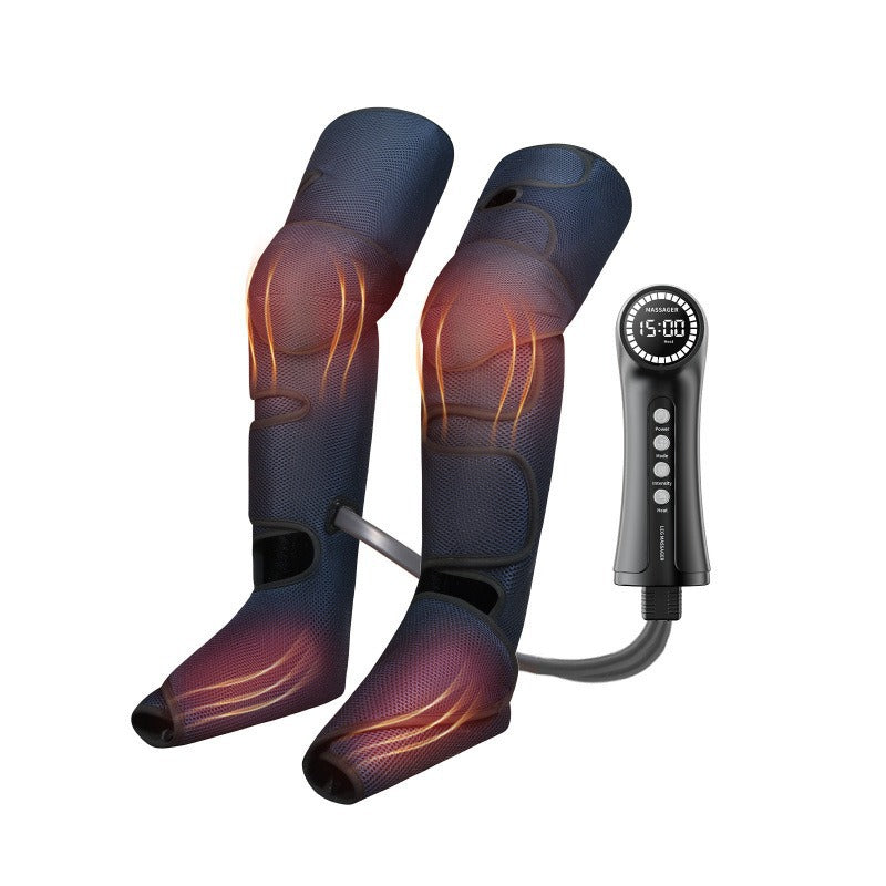 Leg air compression massager - cross-border air pressure automatic airbag massager for extended thigh and calf massage and shaping