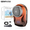 Mini electric shaver - pocket-sized powerhouse for men: car, home, and travel. portable, fully washable, and perfect for all-over grooming