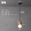 Bedroom bedside small chandelier restaurant bar cream style japanese wabi-sabi b&b entrance light luxury modern simple scandinavian