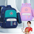 Kids' backpack set (2-piece): grades 3-6 elementary school backpack - dropshipping available, lightweight, spine-protecting, and load-reducing