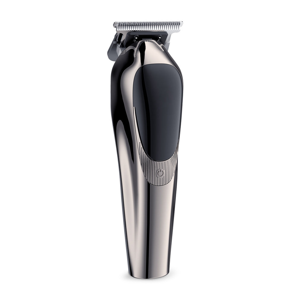 wholesale household hairdressing scissors electric hairdressing device non-digital display fast charging push white beard hairdressing salon hairdressing clipper