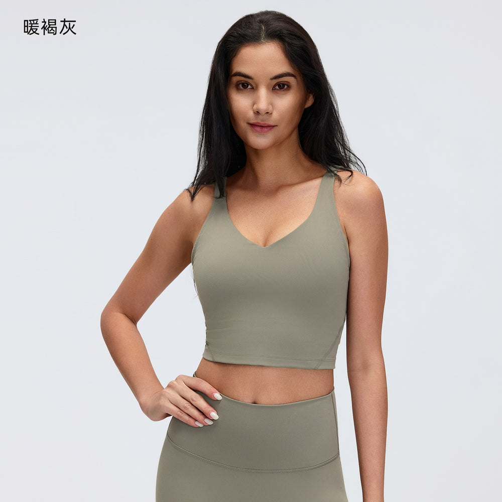 new arrival beautiful back sports intimates women's yoga running bra fitness vest tops yoga clothes s2054