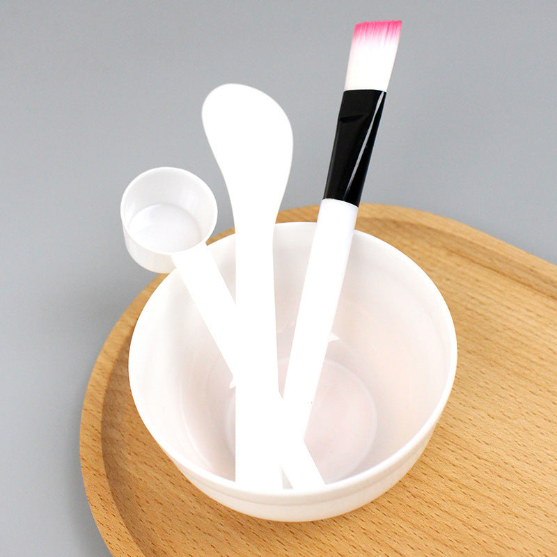 Wholesale beauty supplies: plastic mask mixing bowl, mask brush, and makeup brush set for diy sheet masks