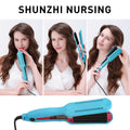 corn silk splint fluffy straight clip lazy corn perm ceramic hair straightener curling iron clip hair board new arrival