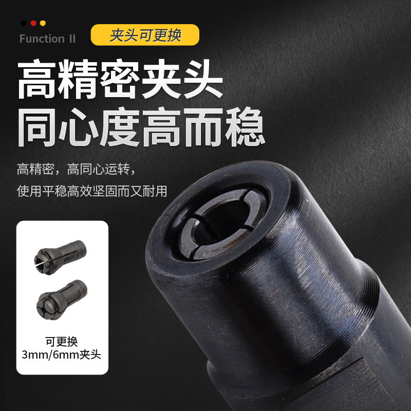 Aslan 90 degree engraving mill industrial right angle wood engraving elbow grinding sander 3mm6mm pneumatic polishing machine
