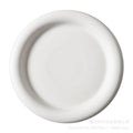 European-style matte large pasta plate, creative hotel restaurant dessert plate, steak plate, thick-rimmed black and white ceramic plate