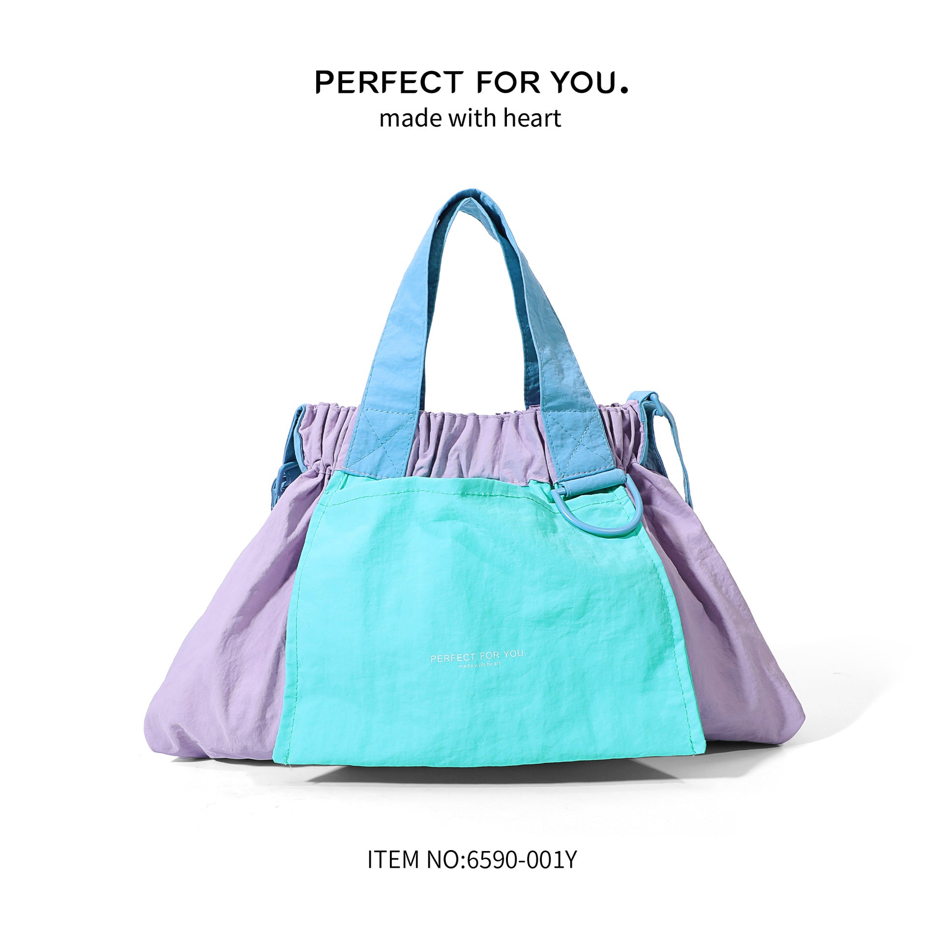 Cross-border new messenger bag fashionable Singapore small bag nylon waterproof shoulder bag large capacity can be stored underarm bag