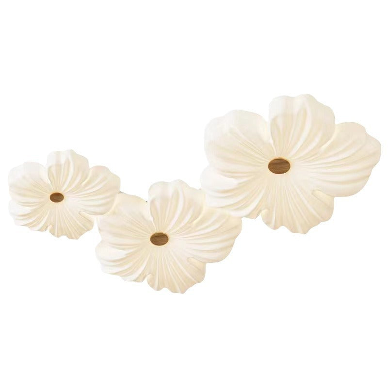 Cream Flower Living Room Ceiling Light Modern Simple Creative Cloud Children's Room Bedroom Dining Room Whole House Eye Protection Lighting