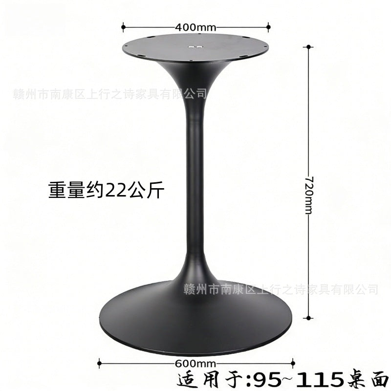 Titanium speaker legs, stainless steel spinning brushed table legs, metal waist bracket, coffee table legs, tulip table legs