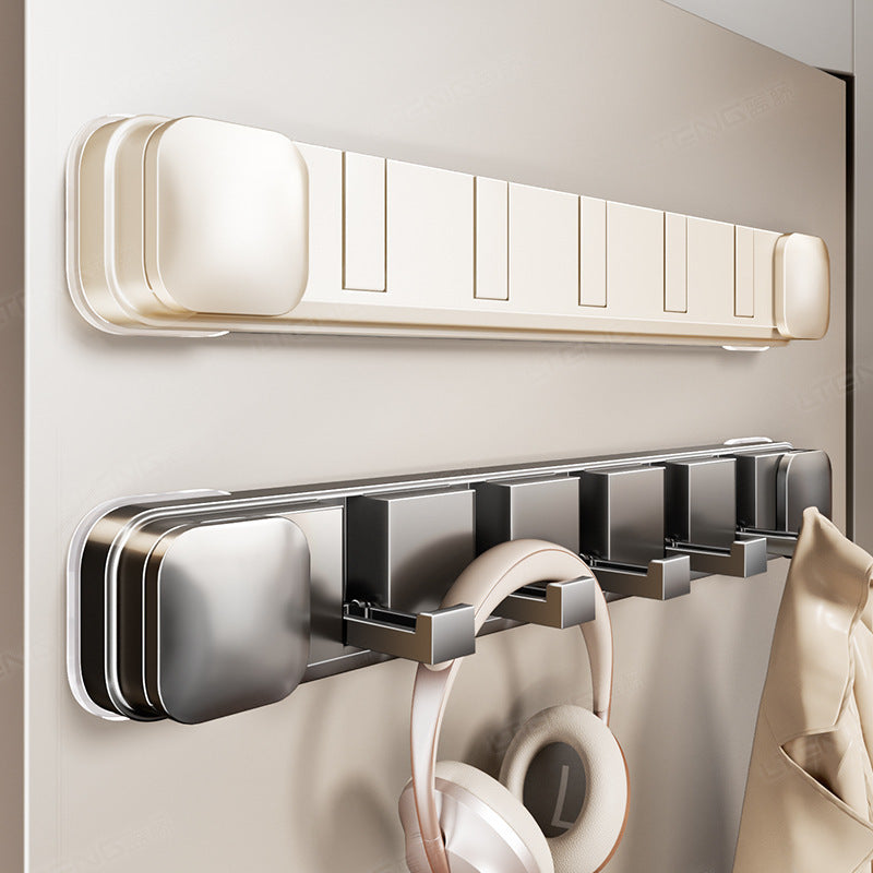 Suction cup door rear hook sticky hook hanger punch-free strong load-bearing wall hanging adhesive hook entrance door storage rack