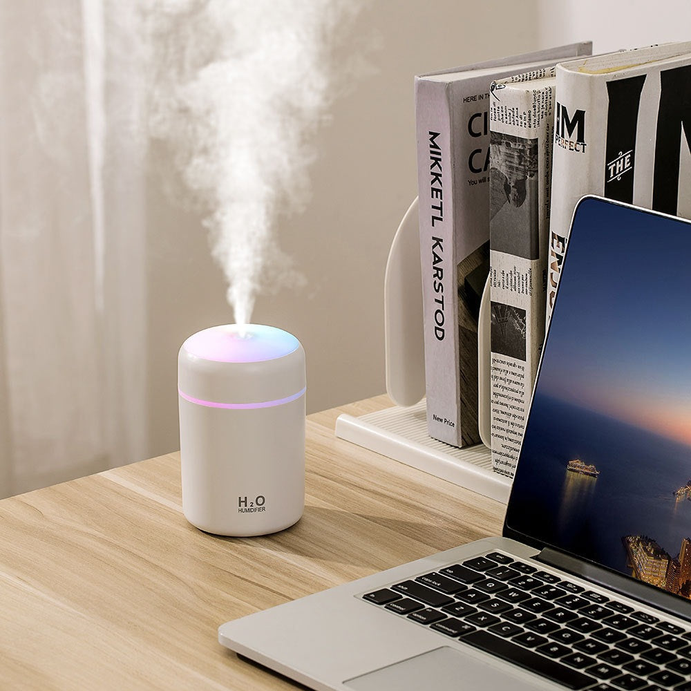 Silent usb cross-border humidifier hot humidifier home car air purifier colorful aromatherapy cup desktop