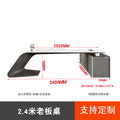 Accessible luxury paint boss table creative office desk casual modern manager table president office desk table and chair combination